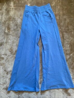 Sundry periwinkle Wide-Leg Sweatpants